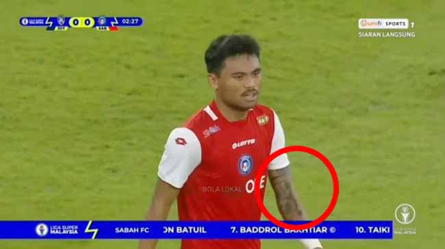 Tato-Saddil-Ramdani Saddil Ramdani Pamer Tato