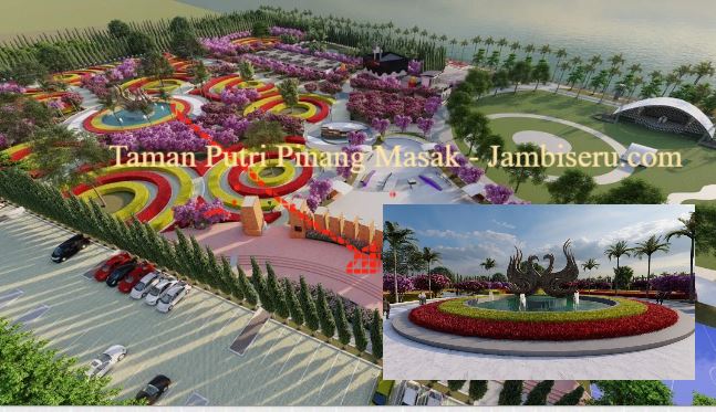 Wisata di Jambi Taman Putri Pinang Masak