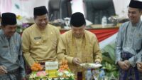 Gubernur Jambi, Al Haris saat menghadir acara HUT Kabupaten Sarolangun yang ke 23.