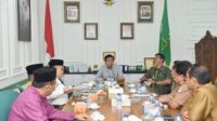Bupati Fadhil Sambut Kunjungan Wabup Merangin