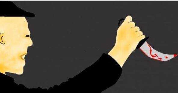 Ilustrasi berkelahi Ilustrasi berkelahi