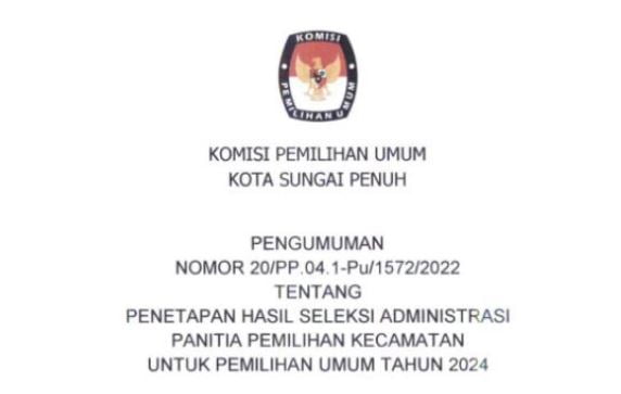KPU Sungai Penuh KPU Sungai Penuh
