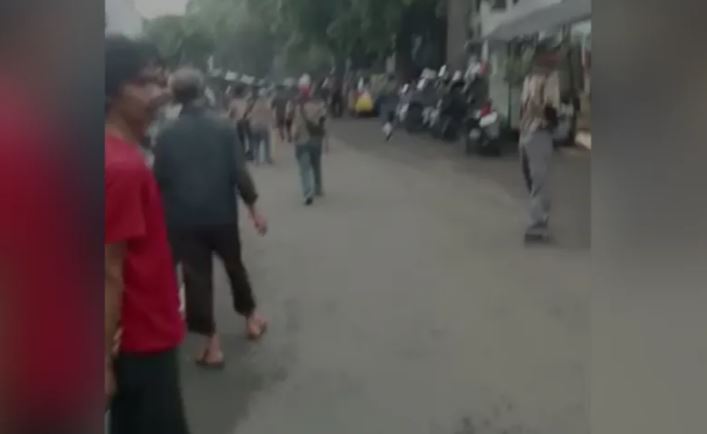 Lokasi suara ledakan di Bandung Jawa Barat.