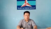 Ketua DPC Partai Demokrat Merangin, As'ari Elwakas (Apuk) menargetkan 5 kursi pada pemilu 2024. (Merangin.jambiseru.com)