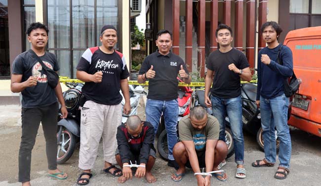 Penadah Motor Curian Antar Provinsi