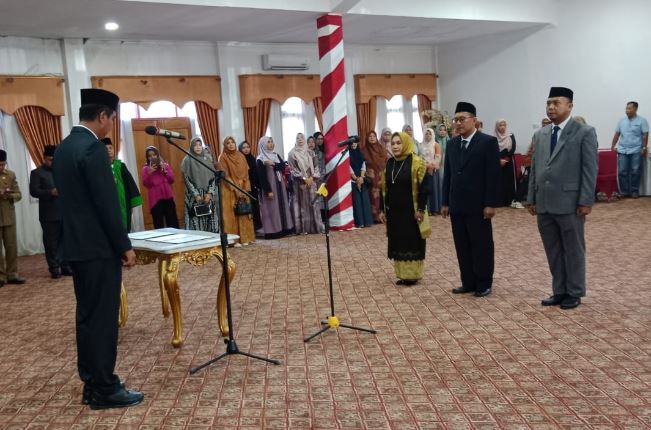 3 pejabat Merangin terbaru dilantik hari ini.