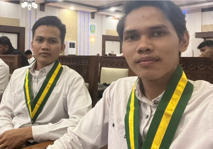 Sekum Semmi Provinsi Jambi M Renaldi Azriansyah (kiri), Ketuam Semmi Kota Jambi Almusaddath (kanan). Foto : Ist / Jambiseru.com