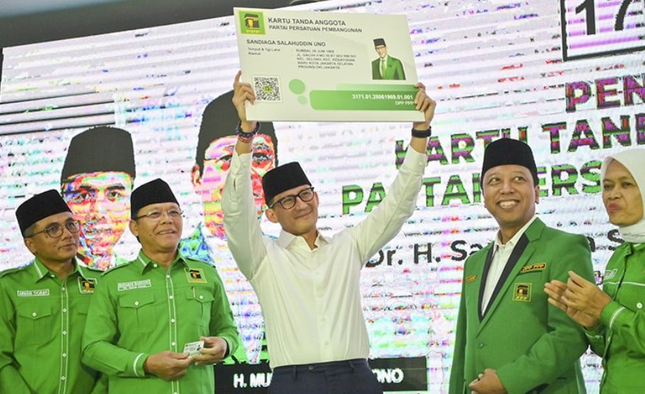 PDIP mengungkap PPP mengusulkan nama Sandiaga Uno untuk menjadi cawapres bagi Ganjar Pranowo.