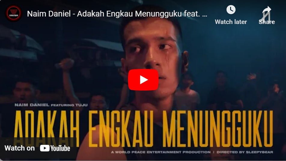 lagu adakah engkau menungguku naim daniel ft tuju.
