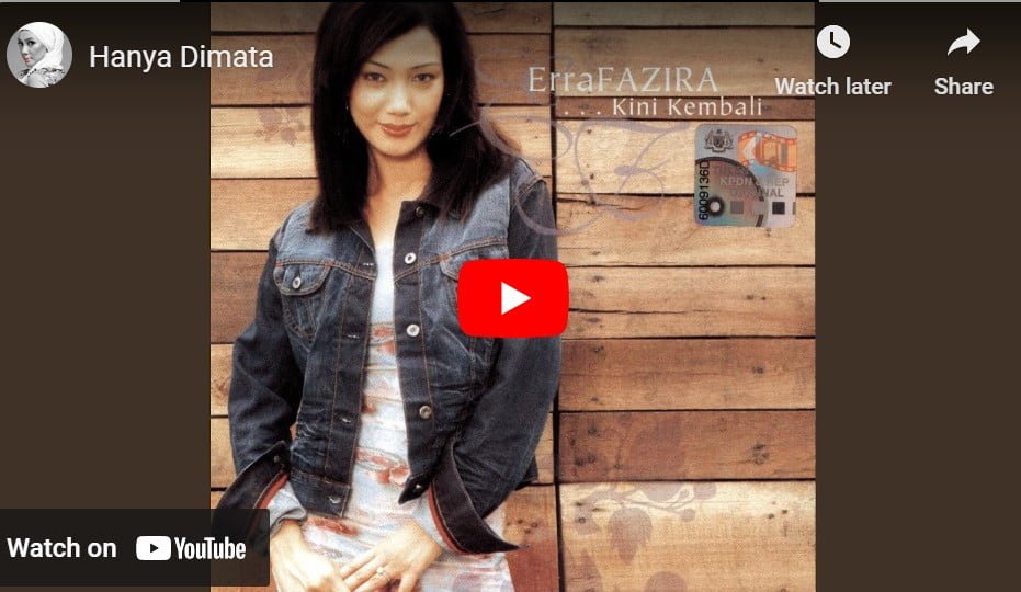 lagu hanya dimata erra fazira. lagu hanya dimata erra fazira.