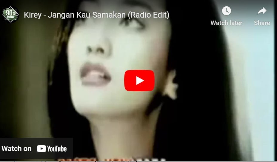 lagu jangan kau samakan kirey.