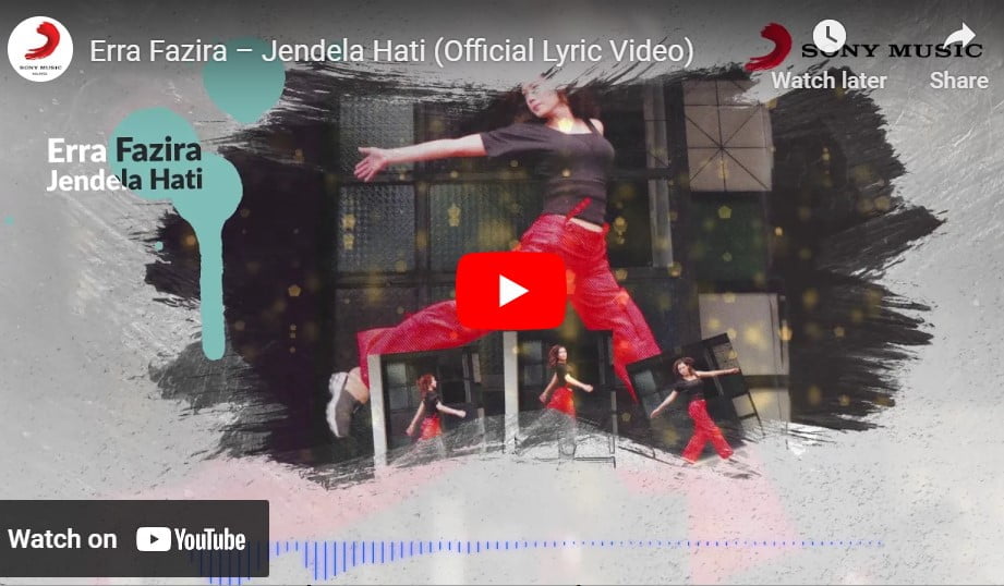lagu jendela hati erra fazira. lagu jendela hati erra fazira.