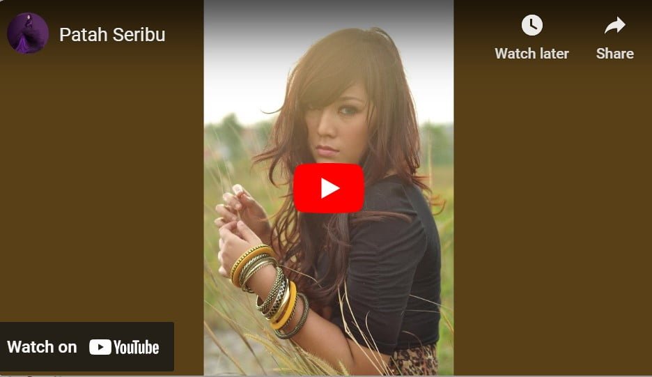 Lagu Patah Seribu - Shila Amzah.