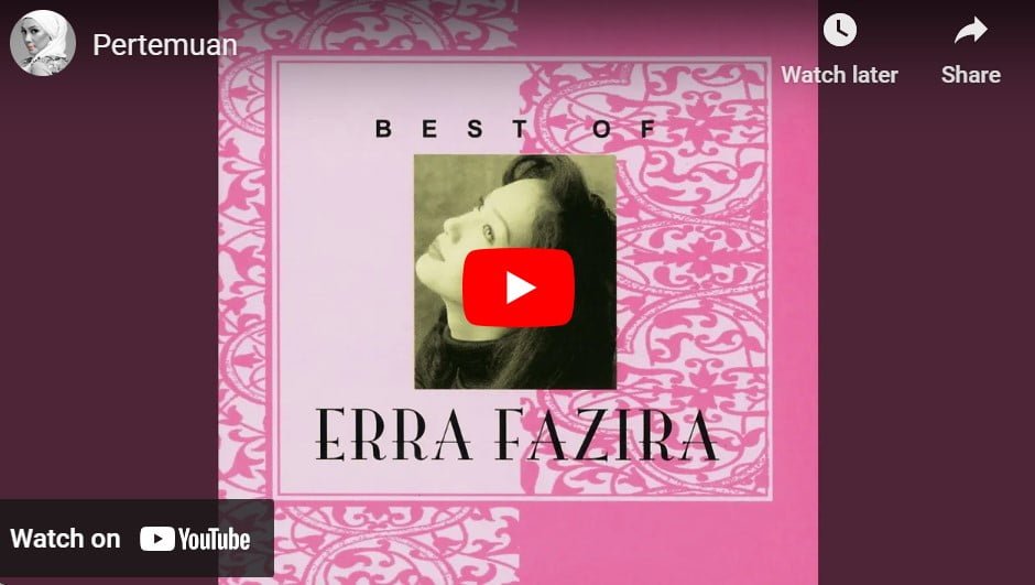 lagu pertemuan erra fazira. lagu pertemuan erra fazira.
