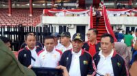 Wagub saat penutupan Pekan Olahraga Provinsi XXIII (Ke-23) Provinsi Jambi Tahun 2023, bertempat di Stadion Tri Lomba Juang KONI, Kota Jambi