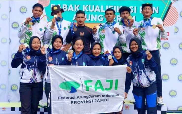 atlet arung jeram jambi