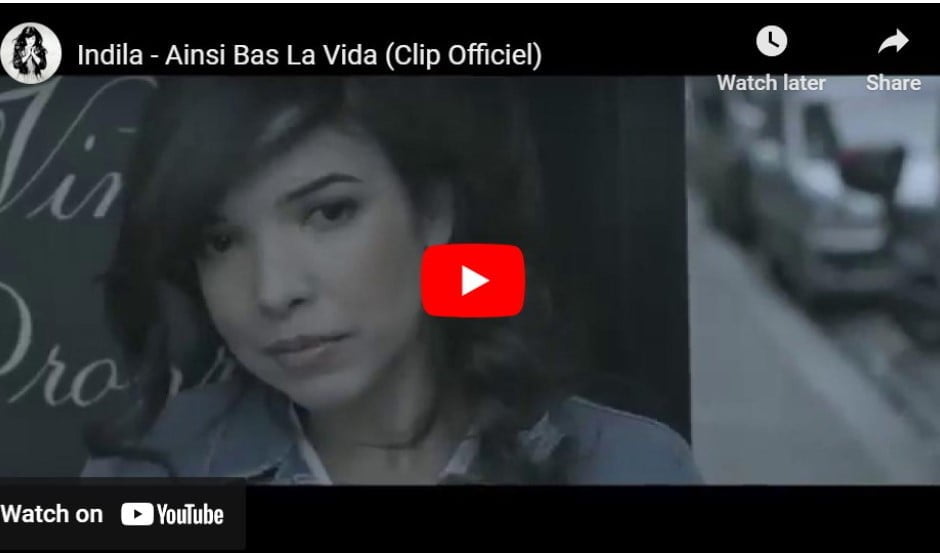 Lagu Ainsi bas la vida – Indila.