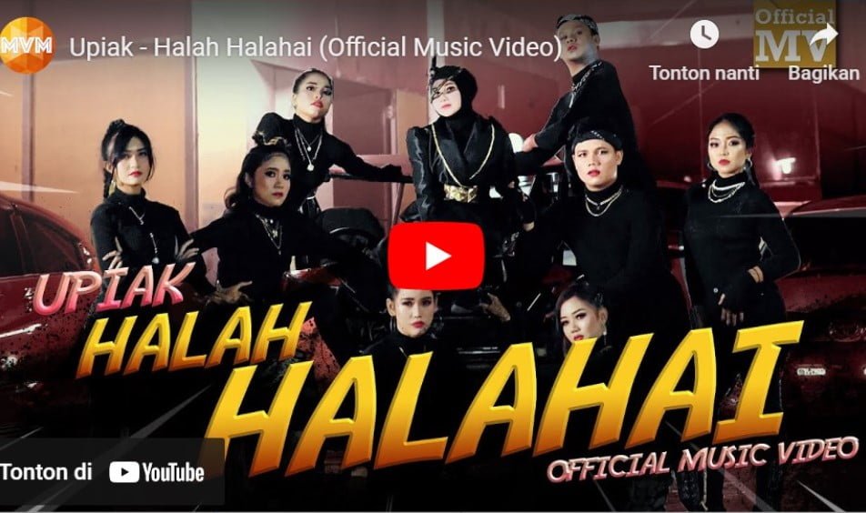 Lagu Halah Halahai – Upiak Isil.