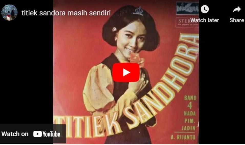 lagu masih sendiri – titiek sandora.