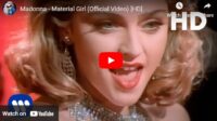 Lagu Material Girl – Madonna.