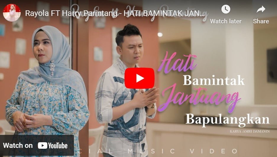 lagu minang hati bamintak jantuang bapulangkan rayola ft harry parintang. lagu minang hati bamintak jantuang bapulangkan rayola ft harry parintang.
