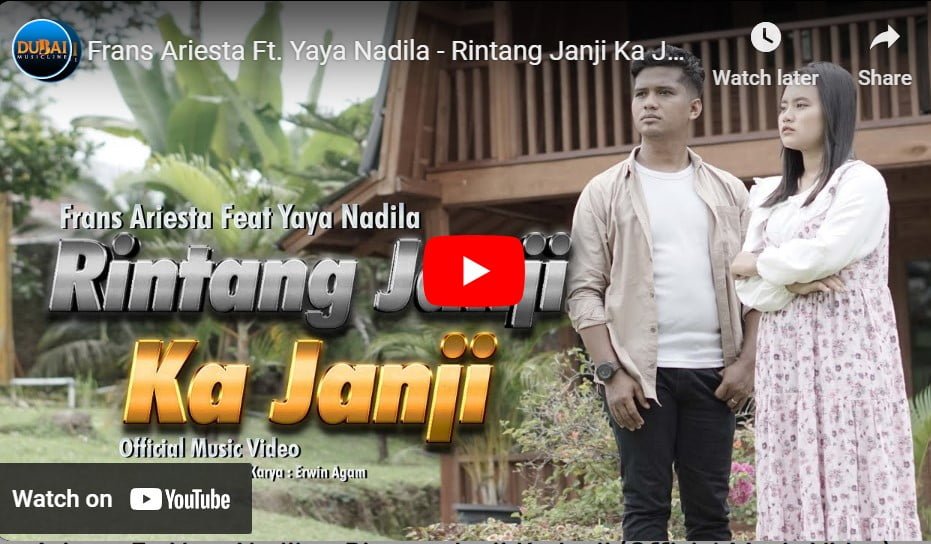 lagu minang rintang janji ka janji frans ariesta ft yaya nadila.