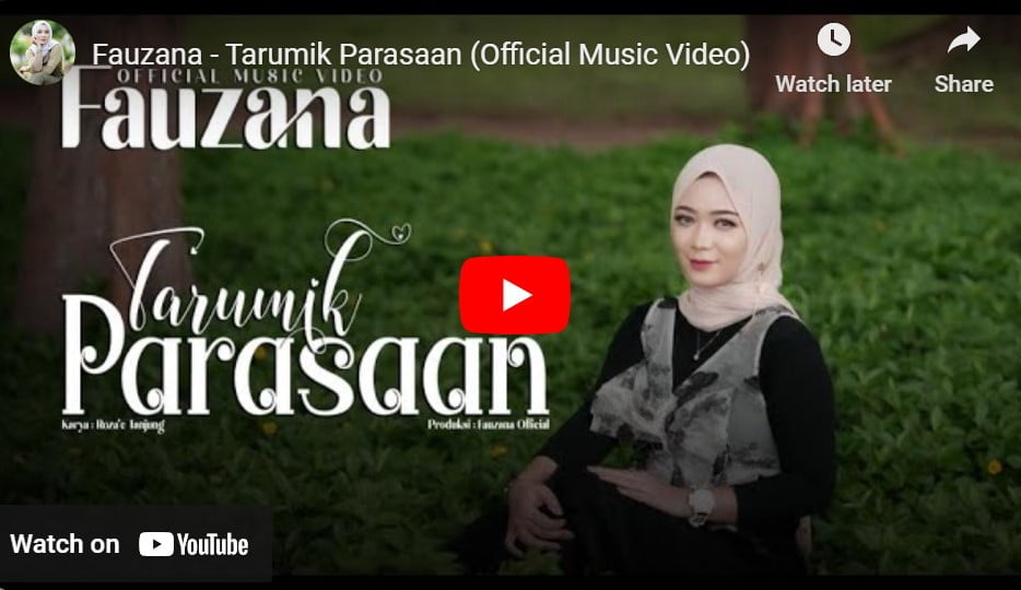 lagu minang tarumik parasaan fauzana.