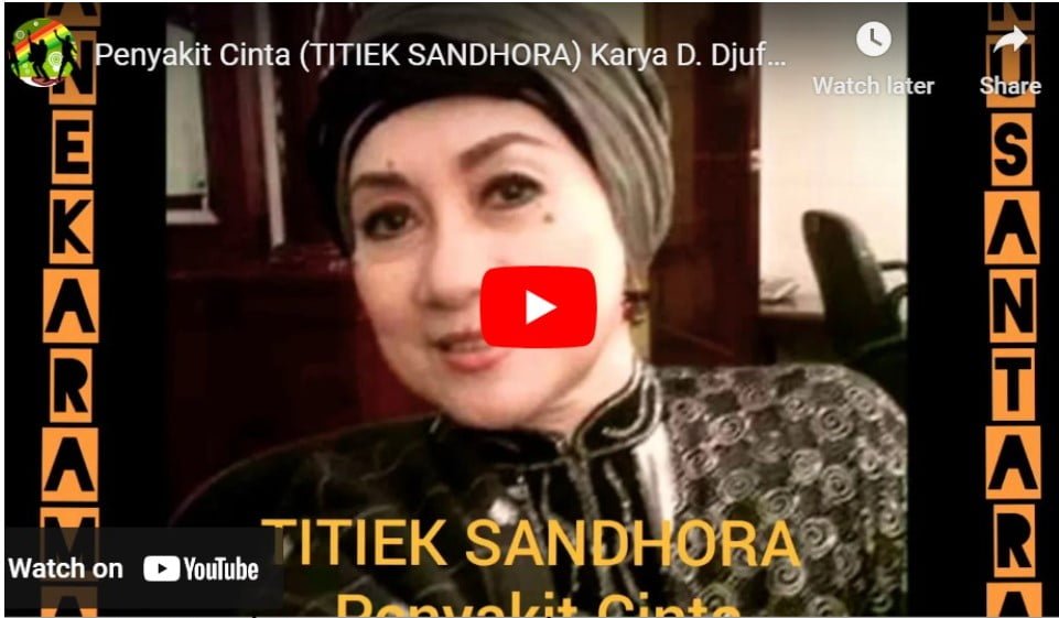 Lagu Penyakit Cinta – Titiek Sandora.