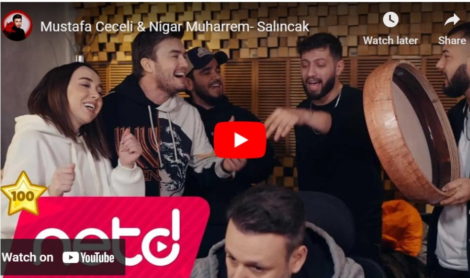 lagu salıncak – mustafa ceceli ft nigar muharrem.