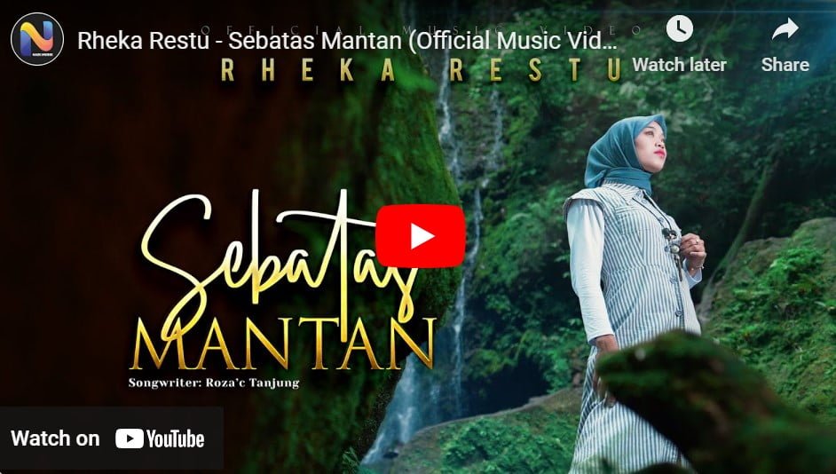 lagu sebatas mantan rheka restu.