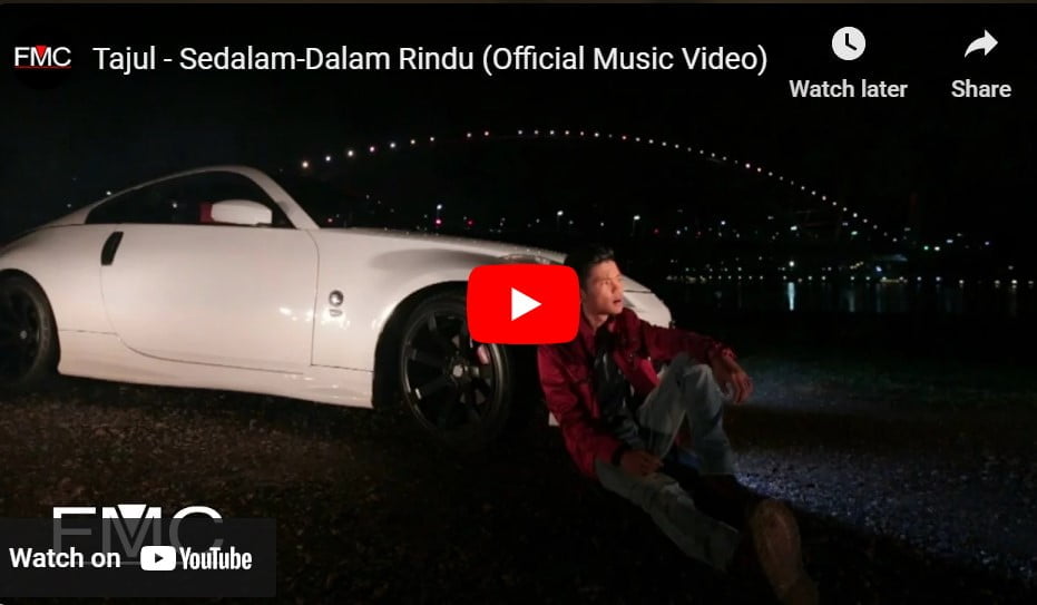 lagu sedalam dalam rindu tajul arif.