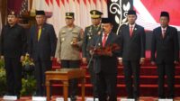 Gubernur Jambi, Al Haris saat Pengukuhan Calon Paskibraka Provinsi Jambi Tahun 2023.