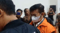 eks menteri pertanian (mentan) syahrul yasin limpo (syl) di rutan kpk