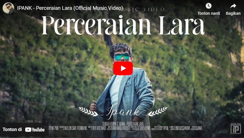 lagu perceraian lara ipank.