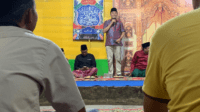 ketua dprd provinsi jambi, edi purwanto saat reses di bakung jaya.