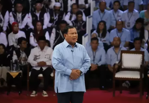 capres nomor urut 2 prabowo subianto