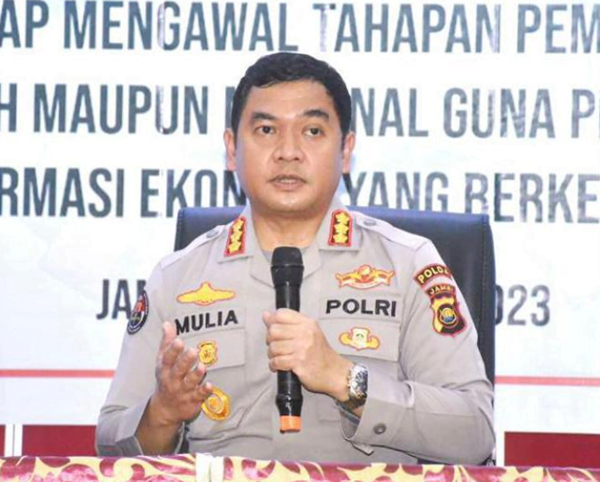 Kabid Humas Polda Jambi Mulia Prianto. Foto : dokumen pribadi Mulia Prianto