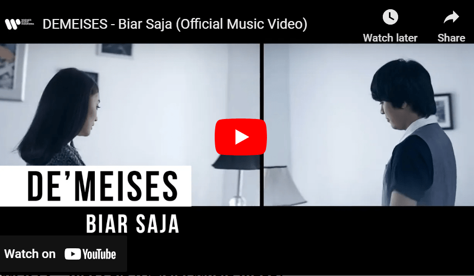 lagu biar saja demeises.