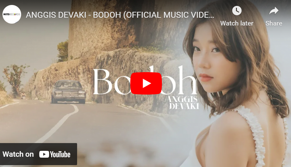 lagu bodoh anggis devaki.