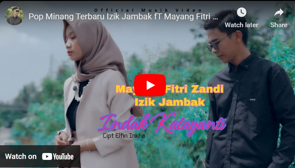 lagu indak taganti izik jambak ft mayang fitri zandi. lagu indak taganti izik jambak ft mayang fitri zandi.