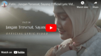 lagu jangan tersesat, sayang fatin.