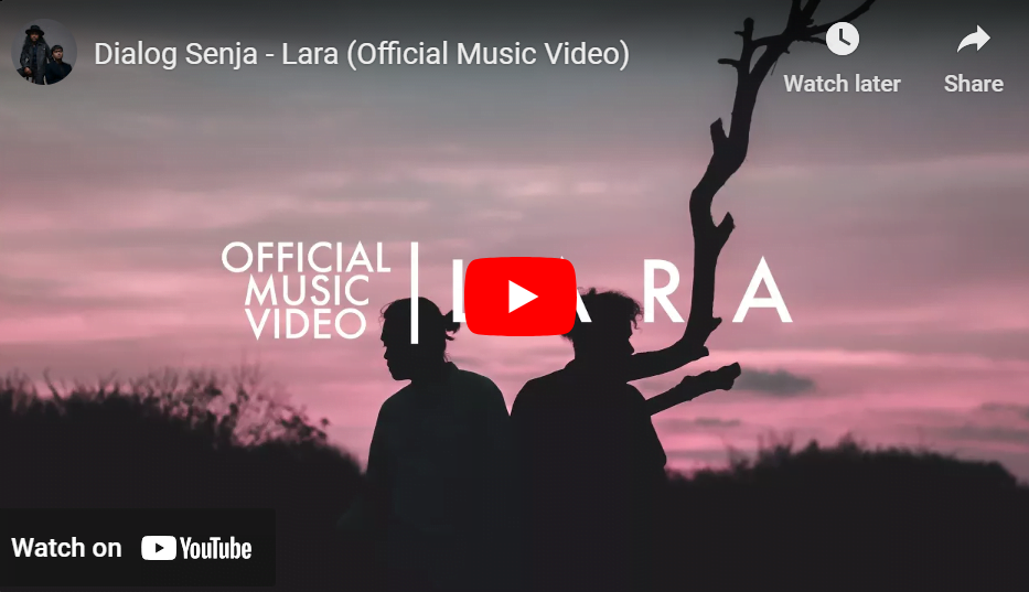 lagu lara dialog senja.