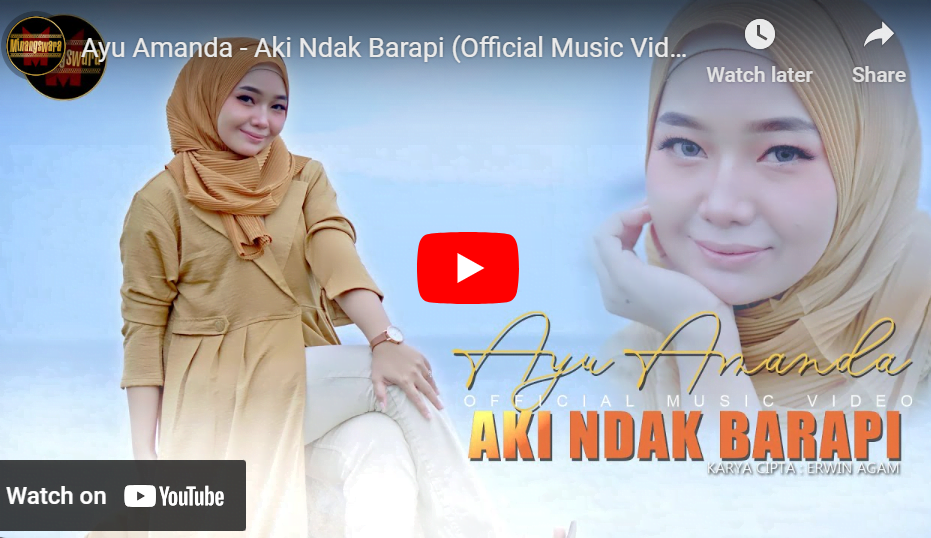 lagu minang aki ndak barapi ayu amanda