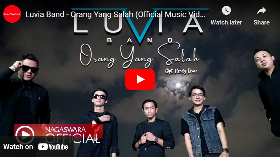 lagu orang yang salah luvia band.