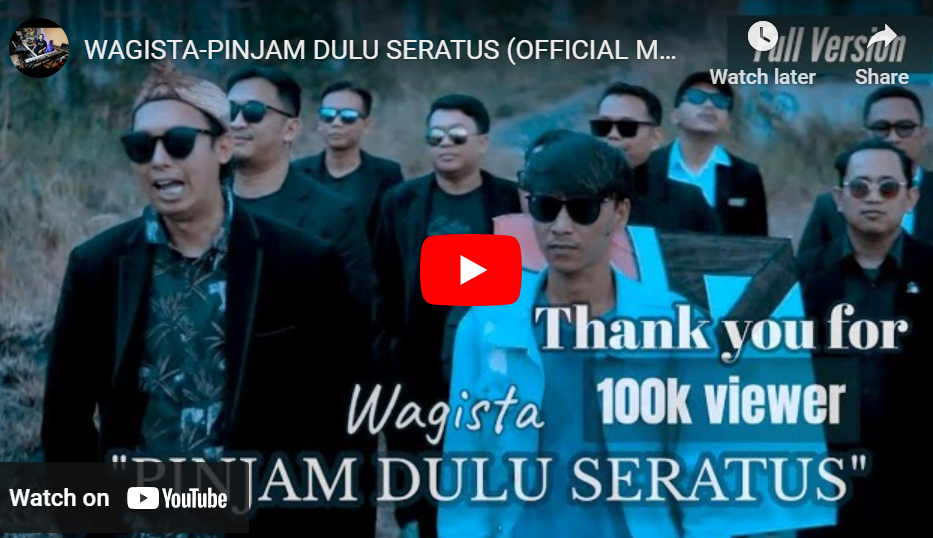 lagu pinjam dulu seratus wagista.