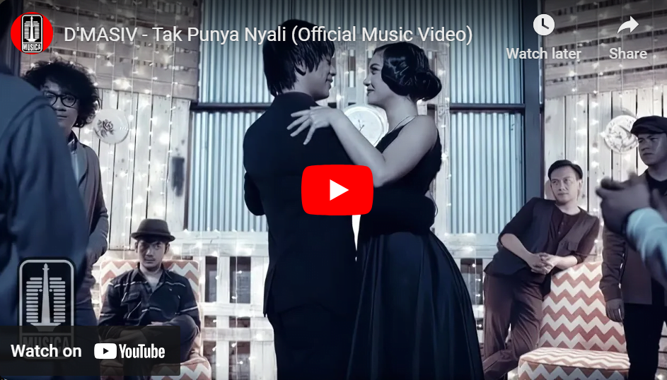 lagu tak punya nyali d'masiv.