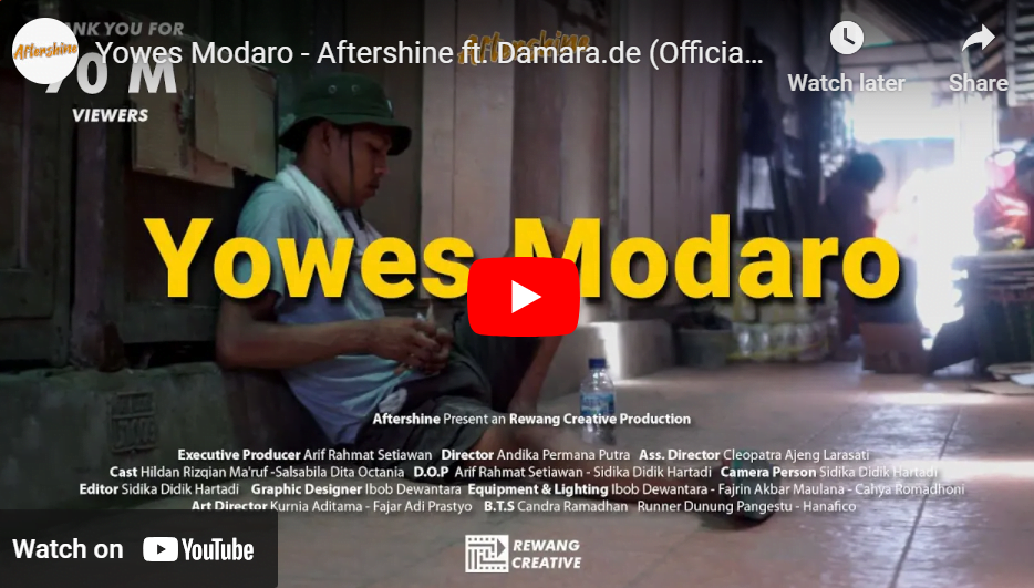 lagu yowes modaro aftershine ft damara de.