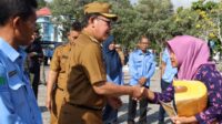 Perumda tirta khayangan peringati hut ke 6. Foto: Oga/Jambiseru.com