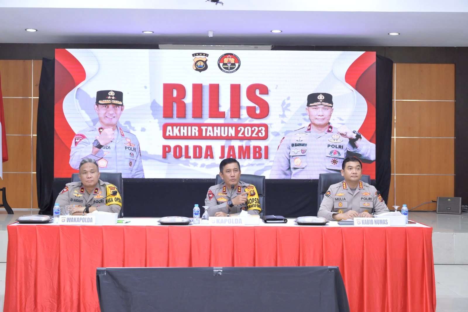 rilis akhir tahun polda jambi rilis akhir tahun polda jambi