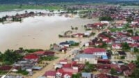 Banjir di Kabupaten Kerinci dan Kota Sungai Penuh. Foto: Oga/Jambiseru.com